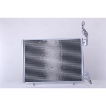 Condensador de aire acondicionado NISSENS 940107, sin secador, aluminio, compatible con Ford Fiesta 6, refrigerante R134a