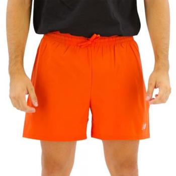 New Balance Pantalones Cortos Sport Essentials 5'' para hombre, color rojo, talla M, longitud de 12,7 cm
