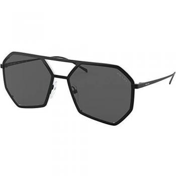 Prada Men's 0PR 62XS Sunglasses, Black/Grey, 61