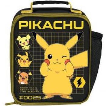 Bolsa portameriendas lenticular Pikachu Pokémon térmica isotérmica