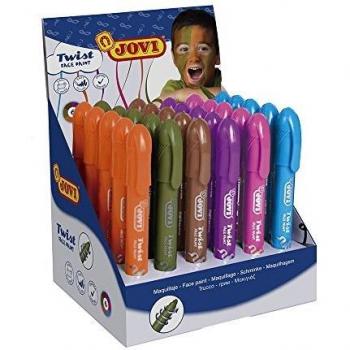 Jovi- Maquillaje en Barra HIPO alergénico, Expositor 30 Sticks, Multicolor, Unico