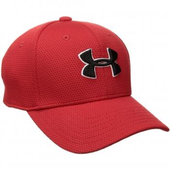 Under Armour Blitzing 2.0 Gorra, Niños, Rojo, S/M