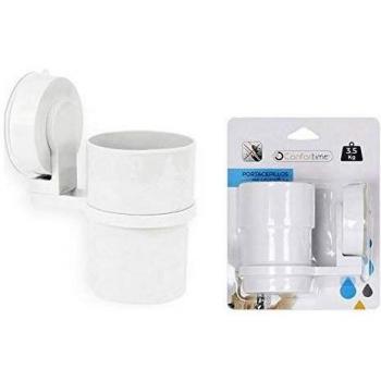 Confortime S2207254 Portacepillos de Dientes Abs, 10 x 7 x 9 cm