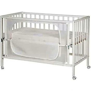 ROBA Cama supletoria, cama para dormir seguro, 60 x 120 cm 'estrellas mágicas', cama supletoria