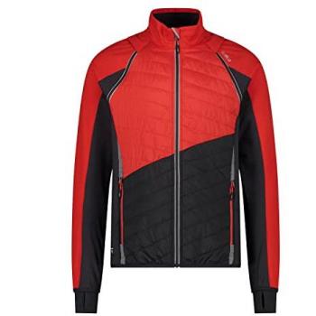 Chaqueta Impermeable Insulada para Hombre CMP con Mangas Desmontables Roja