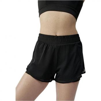 Mallas cortas de mujer Born Living Yoga Padma Black, material elástico y transpirable, diseño cómodo y ajustado, ideal para yoga y actividades deportivas, color negro