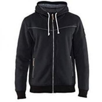 Blaklader Thermal Lined Zip-Up Hoodie - Black XS