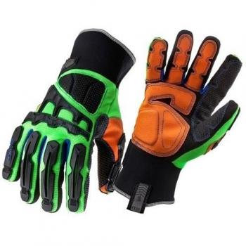 ProFlex 16192 - Guantes térmicos, con protección en el dorso antigolpes, impermeables, talla S