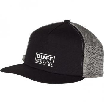 Gorra unisex Buff Solid Black con diseño clásico, ajuste cómodo, material ligero y transpirable, ideal para actividades al aire libre y uso diario