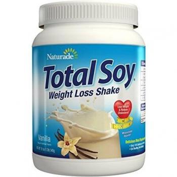 Naturade Total Soy Vanilla Meal Replacement Supplement, Vanilla, 19.1 Ounce