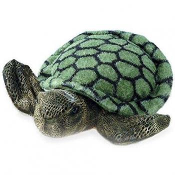 Aurora- Juguete de Peluche, Color Verde, 21 cm