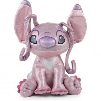 Peluche Ángel Stitch Glitter 100º Aniversario Disney con Sonido 31cm - Alta Calidad
