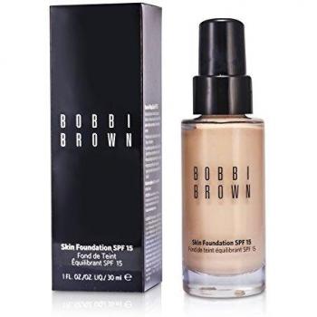 Bobbi Brown Skin Foundation SPF 15 - Porcelain, Lightweight Liquid Makeup for Natural Finish