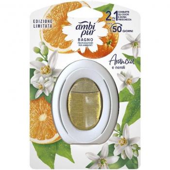 Ambientador Gel Absorbente de Olores para Baño Arancia y Neroli - Dura hasta 50 Días - 7,5ml