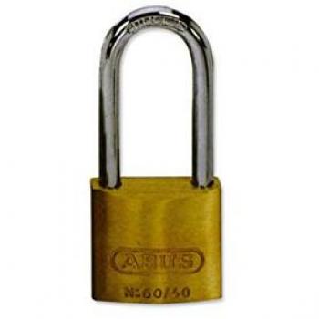 Abus 60/30HB30 B - Candado latón de 30mm arco largo blister