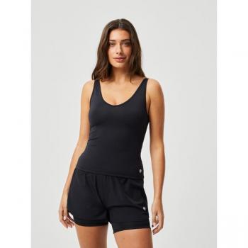 Björn Borg Ace Deep V Tank Black, Large