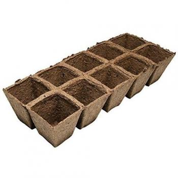 Biotop Macetas cuadradas (5,5 x 5,5 cm), 30 Unidades, B2006