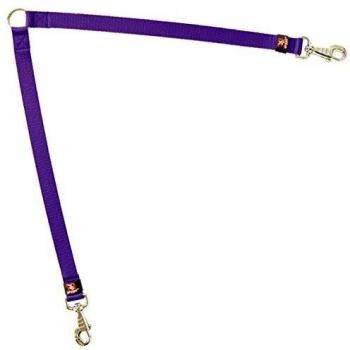 Arppe 4077012517 Acople para Dos Perros, Purpura