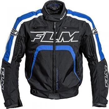 FLM Moto Chaqueta Sports Textil Chaqueta 2.0 Azul/Blanco 54/56