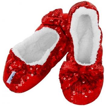 Snoozies - Zapatillas de estar por casa para mujer rojo rojo 5 UK