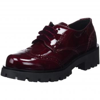 Pablosky Zapatos de Cordones Oxford para Niñas, Rojo