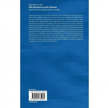 Lynch Syndrome DNA Alterations: Molecular Diagnosis and Genetic Counseling Advances