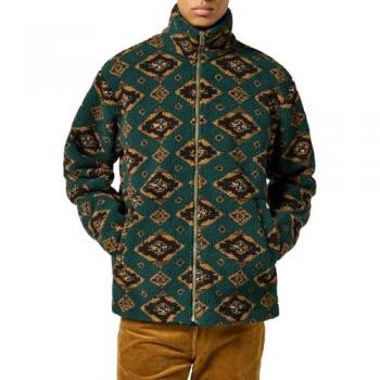 Wrangler Men's Sherpa Fleece Jacket, Scarab, XL