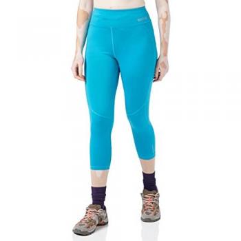 Leggings 3/4 para Mujer Regatta Highton Pro Turquesa, Talla 14