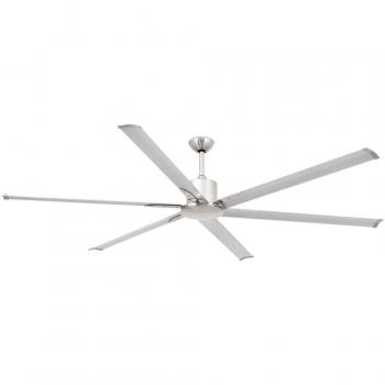 Faro Barcelona Andros 33465 - Ventilador sin luz, palas y cuerpo de aluminio y finales de abs