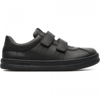 CAMPER Runner - Girls' Sneakers - Black, Size 31, Smooth Leather/Cotton Fabric