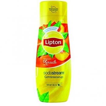 Concentrado Sodastream Lipton Té Helado Sabor Durazno 440ml