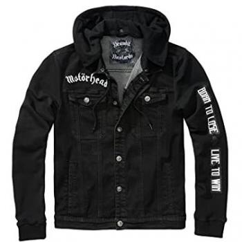 Motörhead Cradock Black Denim Jacket - 3XL - 80% Cotton, 18% Polyester, 2% Elastane
