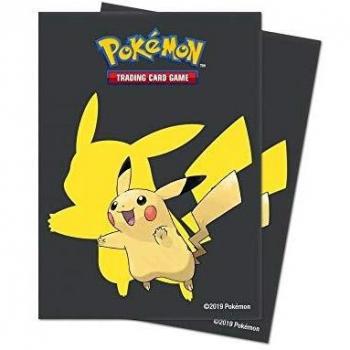 Fundas para Cartas Pokémon Pikachu 2019 - Paquete de 65 Protecciones Standard Ultra PRO