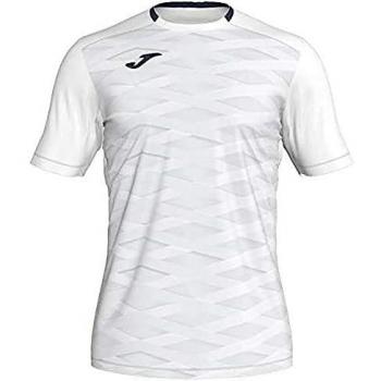 Joma Academy Camisetas, Hombre, Blanco, L