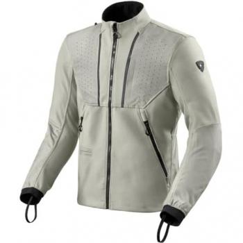 Chaqueta de Moto REV'IT! Surface Impermeable Gris Claro 2XL