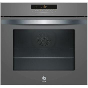 Balay 3HB5888A6 Horno Multifunción Pirolítico Cristal Gris Antracita, 71L, Clase Energética A