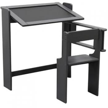Pupitre pizarra plegable color gris 67x68x55 cm - WELL HOME MOBILIARIO & DECORACIÓN
