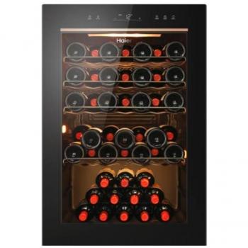 Vinoteca Haier HWS49GAE de Libre Instalación, 82 cm de Altura, Capacidad para 49 Botellas, Conectividad WiFi - Series 3