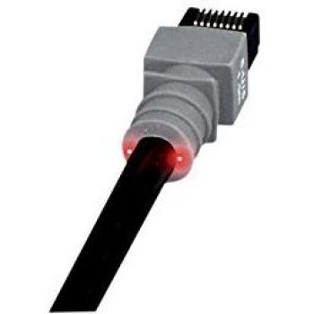 Cable de Red RJ45 Categoría 6 U/FTP LSOH Negro - 4,9 m
