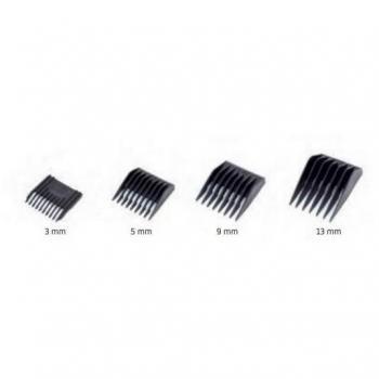 Peines Guía Clipper Compatibles con Moser - Pack de 4 Peines Resistentes y Duraderos
