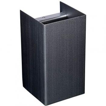 Aplique de Pared Dúo Níquel Mate Plata 2 Luces