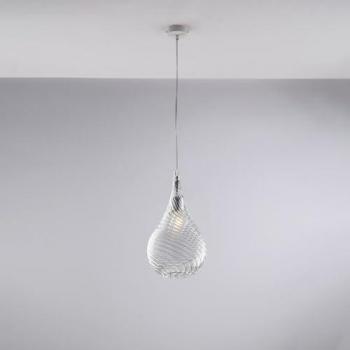 Lámpara Colgante Moderna Be Light de Vetro Pirex Transparente 1 Luz E27