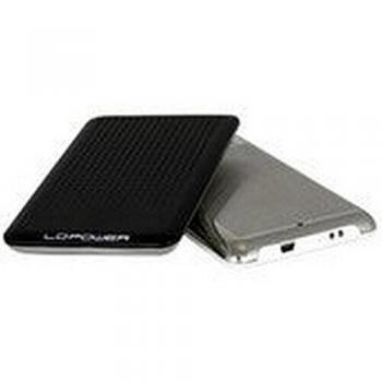 LC Power EH-LC-PRO-25BU - Caja de Disco Duro, Negro