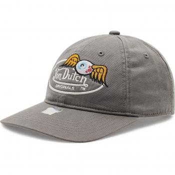 Von Dutch Unstructured Houston Trucker Cap, Grey