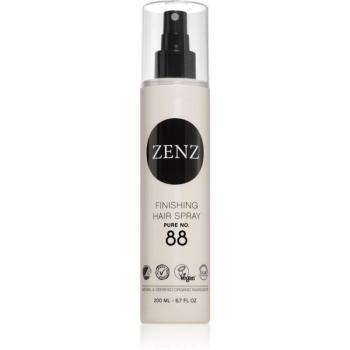 ZENZ Organic Pure No. 88 Strong Hold Finishing Hair Spray - Fragrance Free, Allergy Friendly, All Hair Types - 200ml