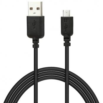 EZOPower EZCB15B - Cable USB 2.0 de carga y datos, 1.8m, color negro