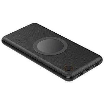 Powerbank Platinet 10000 mAh Carga Inalámbrica Negra