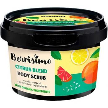 Exfoliante Corporal Citrus Blend Berrisimo - Naranja, Pomelo y Menta - Sin SLS - Sin SLES - Sin Parabenos - 400gr