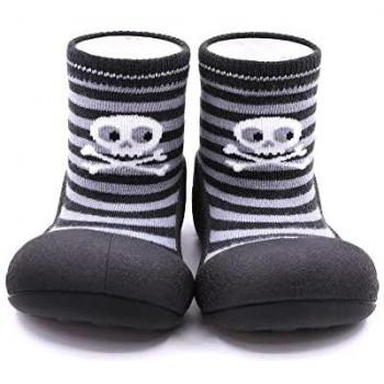 Attipas-Zapatos Primeros Pasos-Modelo Funny Halloween- Negro
