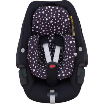Funda para cojín reductor de silla de coche compatible con Maxi Cosi Pebble 360 Jyoko Winter Sky